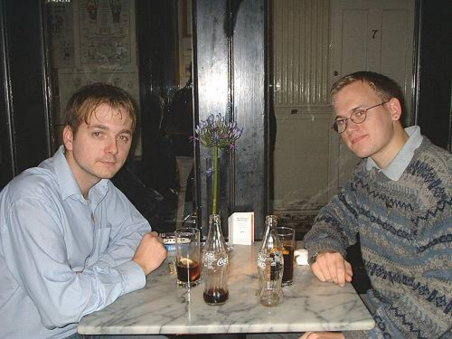 SP3CW and M0GMT in London